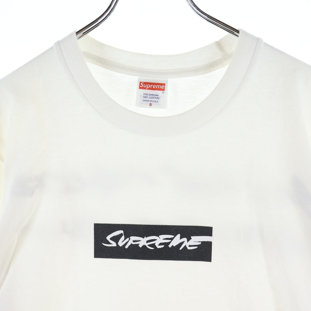 SUPREME(シュプリーム) 24SS Futura Box Logo Tee フューチェラ ボックスロゴデザイン クルーネック カットソー 半袖Tシャツ ホワイト