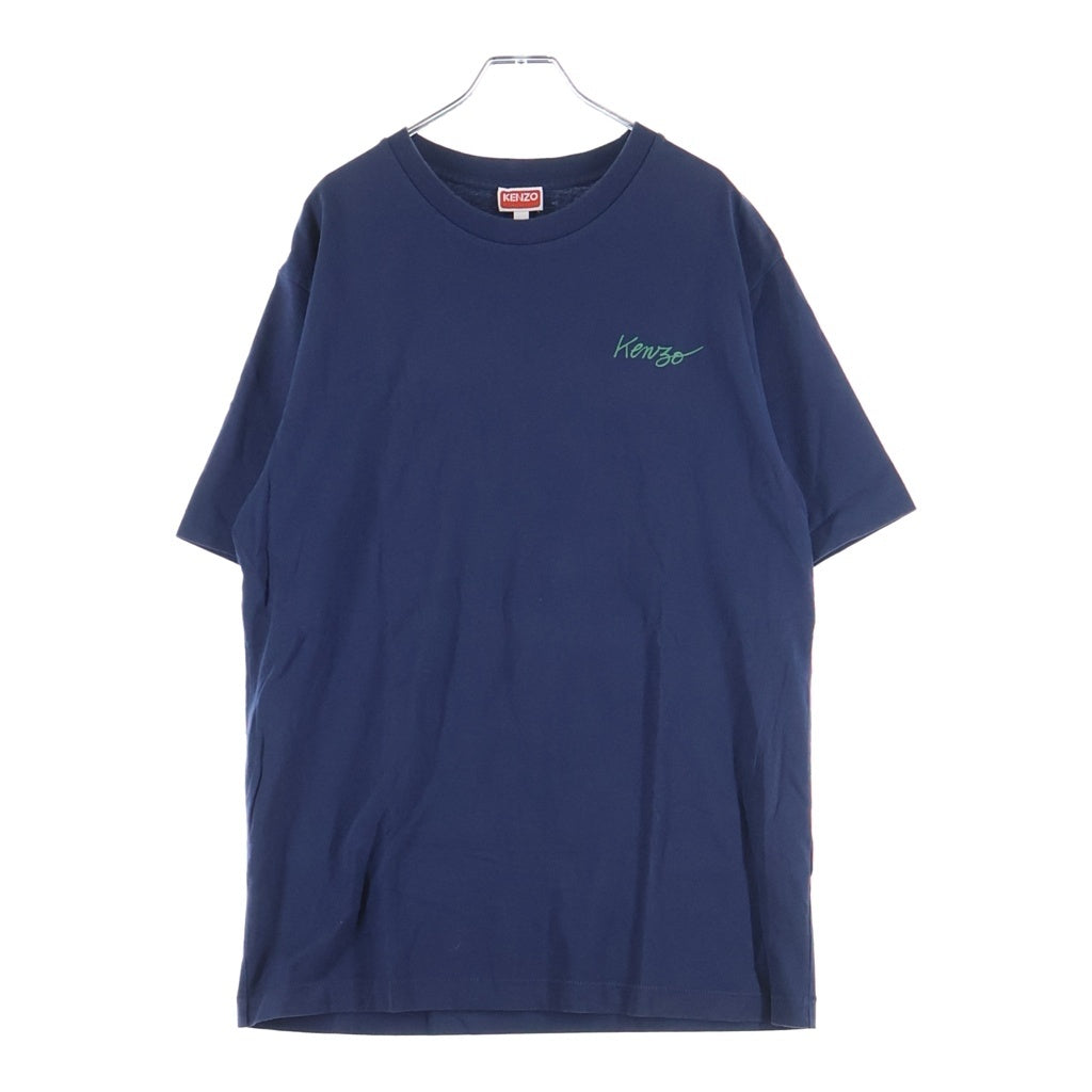 KENZO(ケンゾー) 22SS Poppy Print Relax S/S Tee ポピープリントリラックス半袖Tシャツ ブルー FC55TS227CSL