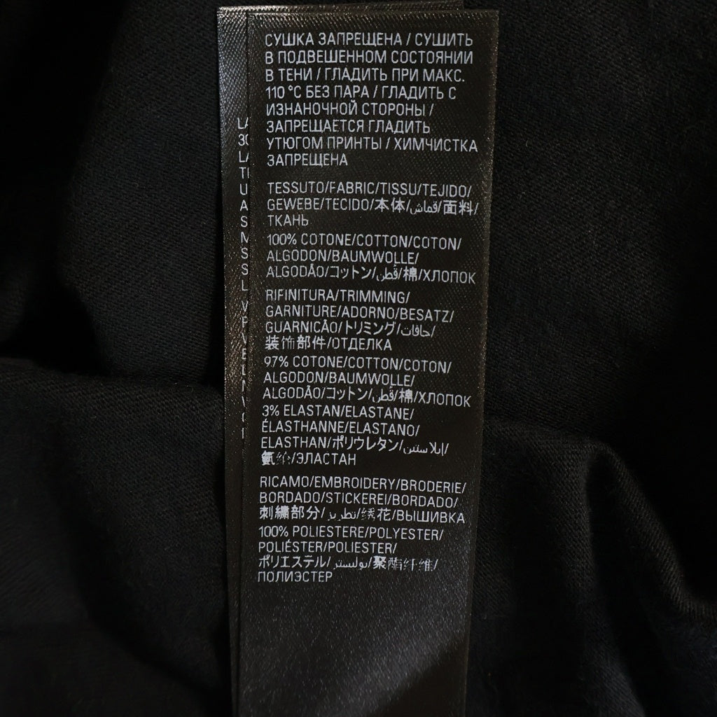 BALENCIAGA(バレンシアガ) 24SS PARIS SOCCER パリス サッカー 長袖Tシャツ カットソー ブラック 778972
