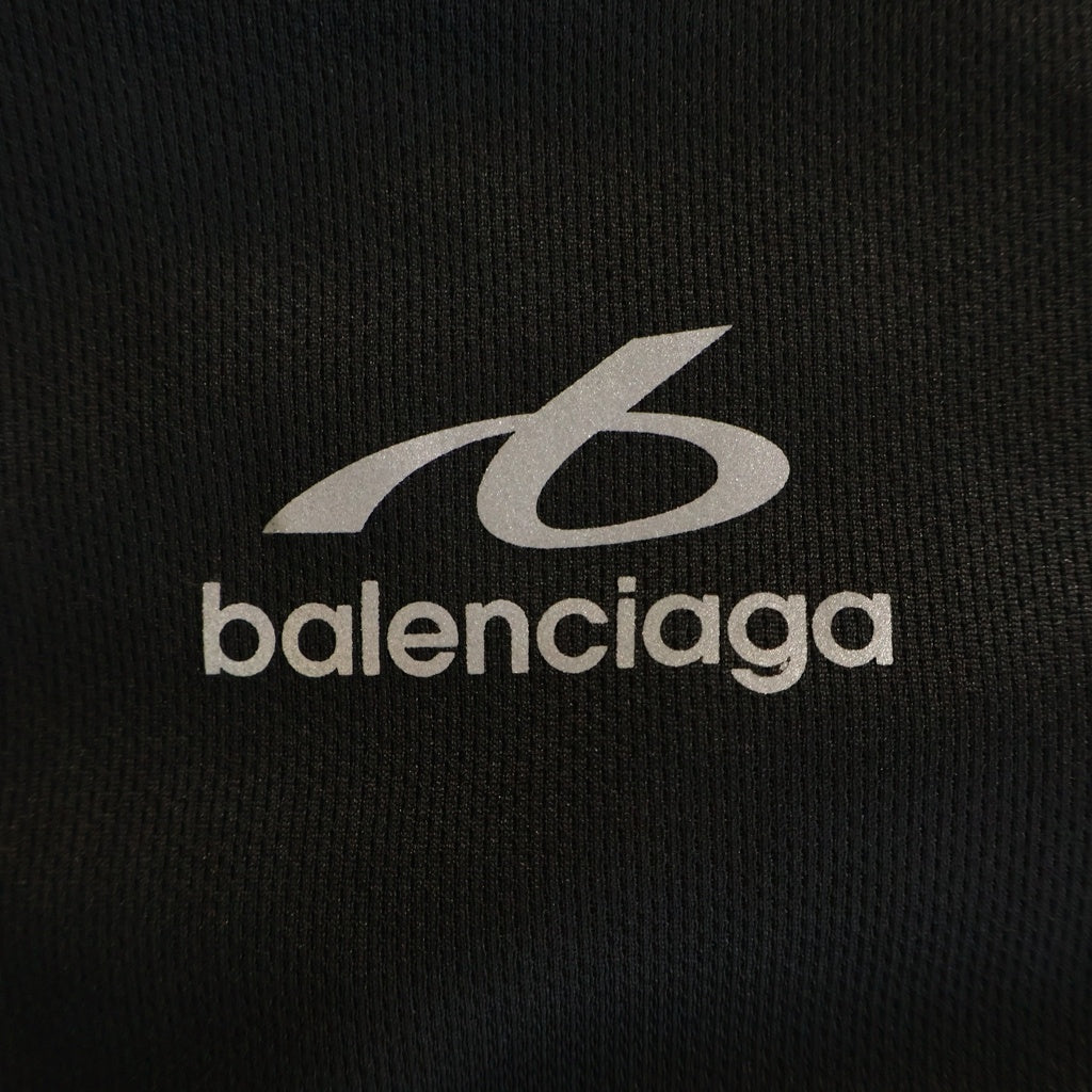 BALENCIAGA(バレンシアガ) フロントロゴ ゲーム半袖Tシャツ カットソー ブラック A003GL
