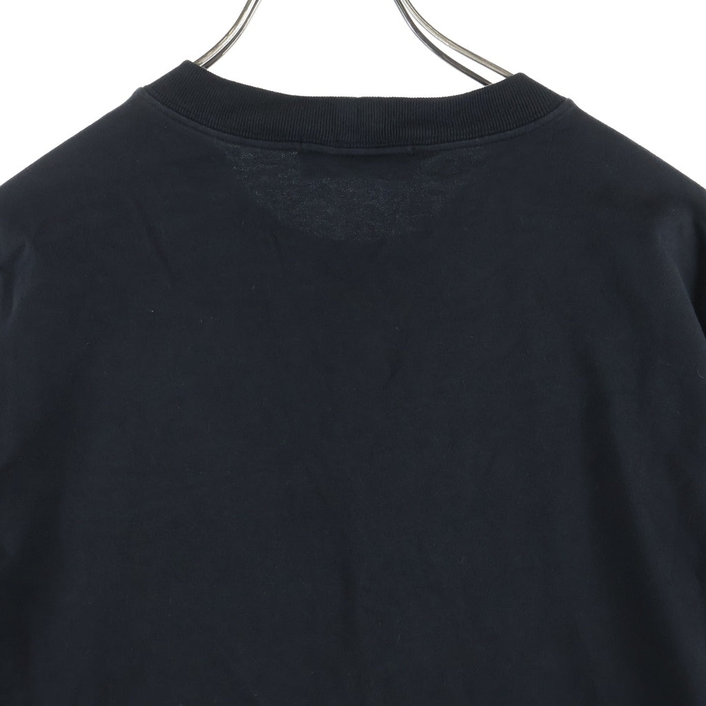 STONE ISLAND(ストーンアイランド) ロゴプリント 半袖Tシャツ カットソー ブラック K2S156100076S0A50
