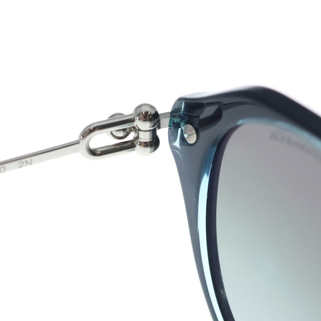 TIFFANY & Co.(ティファニー) ハードウェアリンクモチーフ サングラス メガネ ブラック/ブルー/シルバー TF4210D