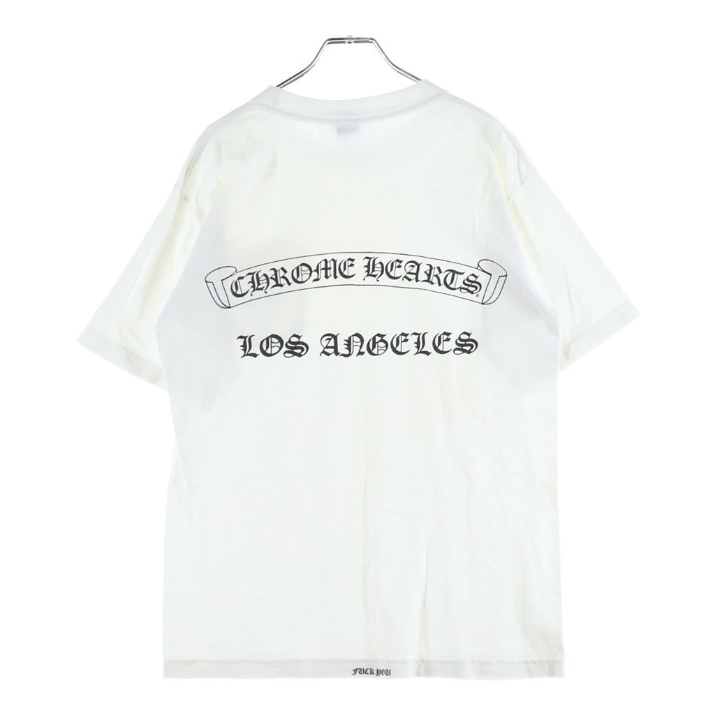 CHROME HEARTS(クロムハーツ) OLD S/S TEE ロサンゼルス限定 スクロールラベル 半袖Tシャツ カットソー ホワイト