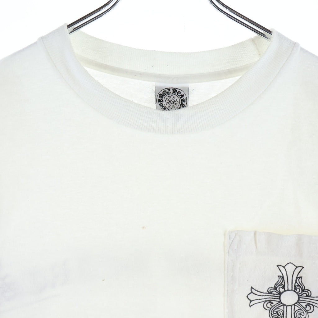 CHROME HEARTS(クロムハーツ) OLD S/S TEE ロサンゼルス限定 スクロールラベル 半袖Tシャツ カットソー ホワイト