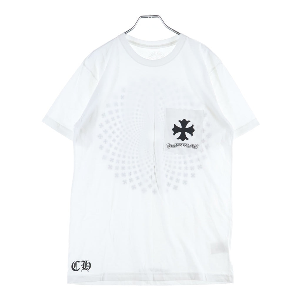 CHROME HEARTS(クロムハーツ) CIRCLE CH PLUS サークル CHプラス 半袖Tシャツ カットソー ホワイト