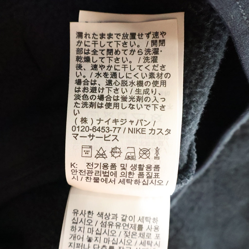 SUPREME(シュプリーム) ×NIKE ACG Fleece Pullover ナイキ エーシージー ロゴデザイン フーデッド プルオーバー フリースジャケット ブラック
