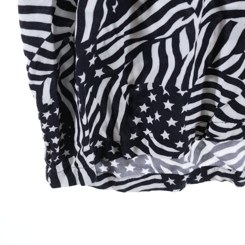 SUPREME(シュプリーム) 20SS Flags Rayon S/S Shirt フラッグ レーヨン半袖シャツ ブラック