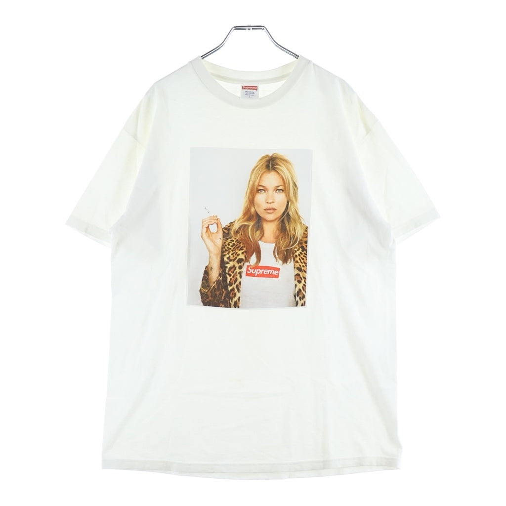 SUPREME(シュプリーム) 12SS Kate Moss Tee ケイトモス プリント 半袖Tシャツ カットソー ホワイト