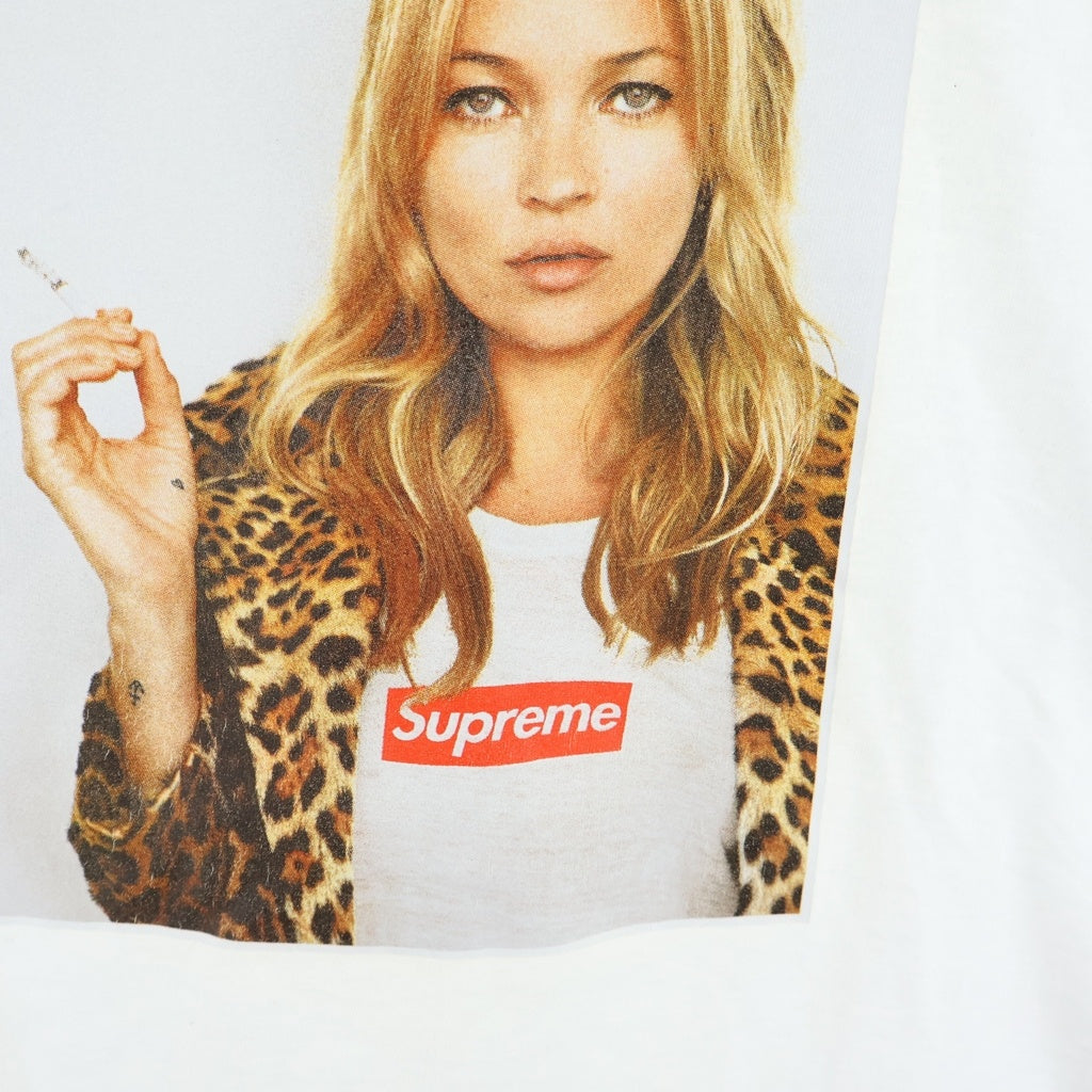 SUPREME(シュプリーム) 12SS Kate Moss Tee ケイトモス プリント 半袖Tシャツ カットソー ホワイト