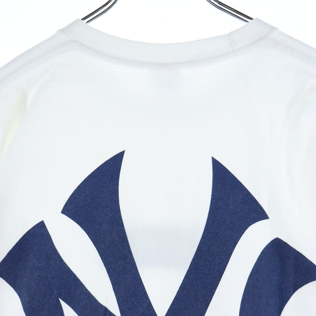 SUPREME(シュプリーム) 15SS New York Yankees Box Logo Tee ニューヨーク ヤンキース ボックスロゴ 両面プリント 半袖Tシャツ カットソー ホワイト