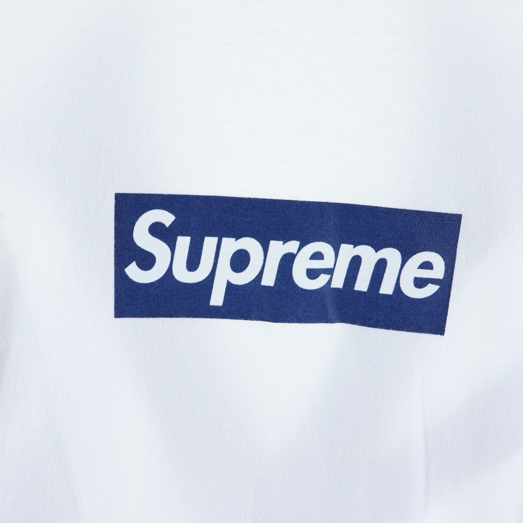 SUPREME(シュプリーム) 15SS New York Yankees Box Logo Tee ニューヨーク ヤンキース ボックスロゴ 両面プリント 半袖Tシャツ カットソー ホワイト