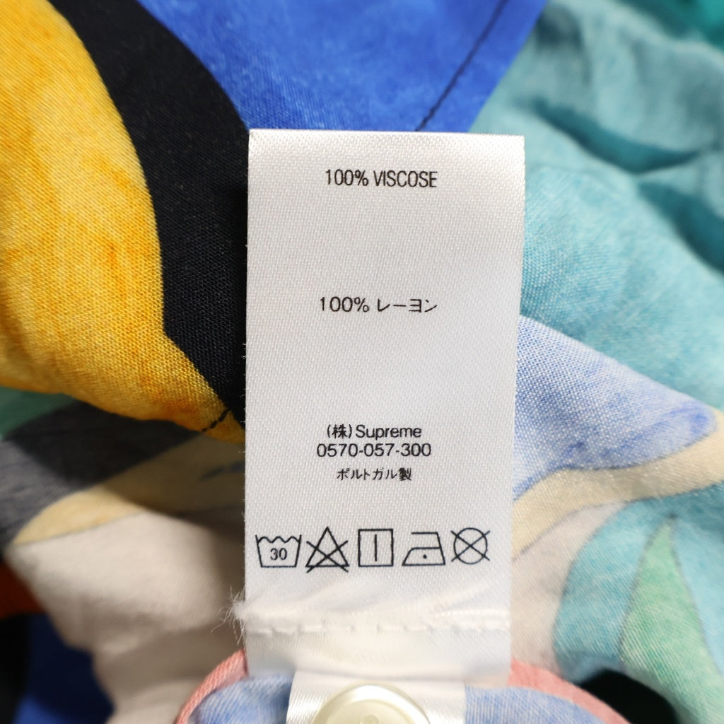 SUPREME(シュプリーム) 21SS Emilio Pucci L/S Shirt エミリオプッチ 総柄デザイン 長袖シャツ マルチ