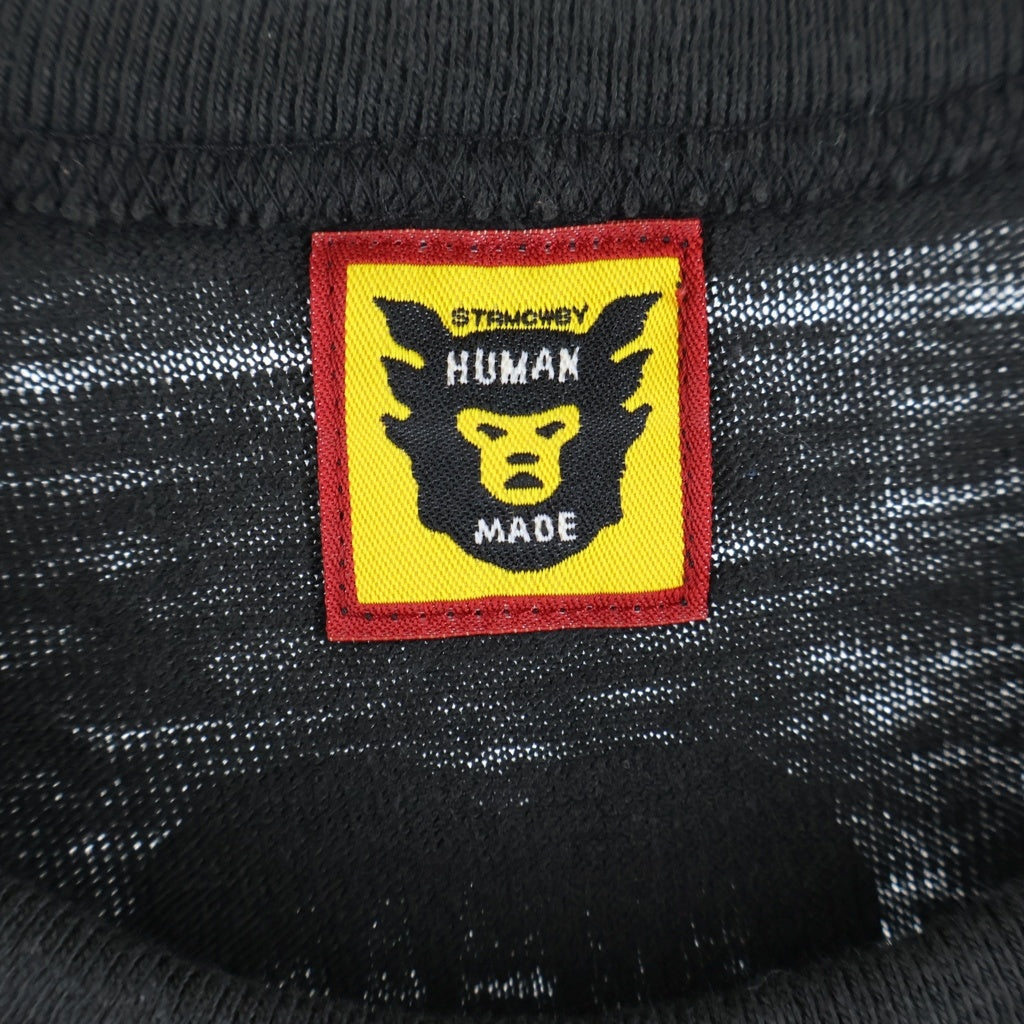 HUMAN MADE(ヒューマンメイド) 24AW ダックグラフィックプリント半袖Tシャツ カットソー ブラック