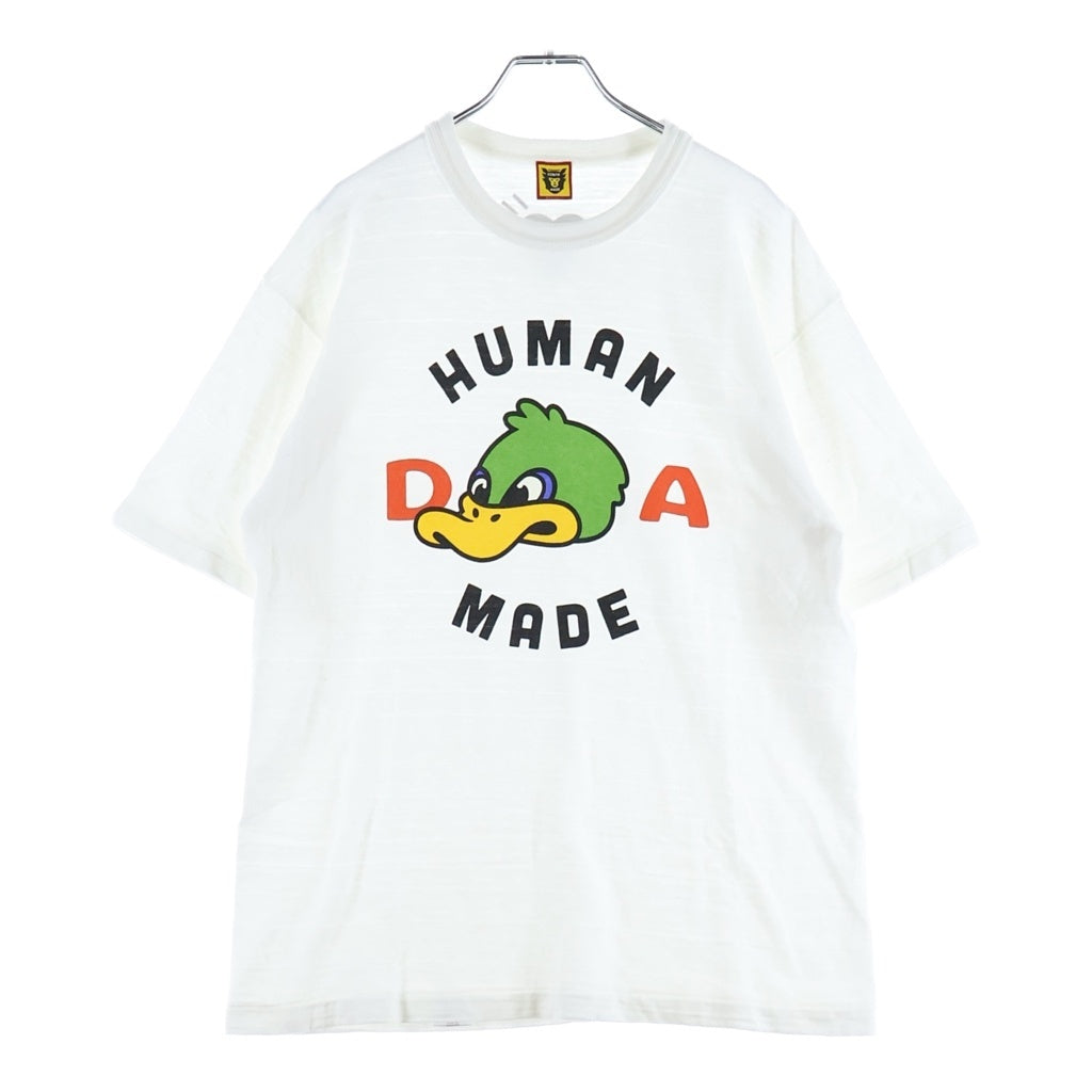 HUMAN MADE(ヒューマンメイド) 25SS アヒルグラフィックプリント半袖Tシャツ カットソー ホワイト