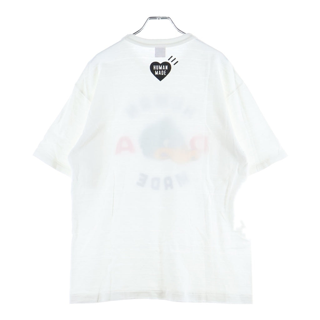 HUMAN MADE(ヒューマンメイド) 25SS アヒルグラフィックプリント半袖Tシャツ カットソー ホワイト