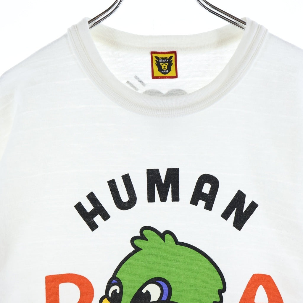 HUMAN MADE(ヒューマンメイド) 25SS アヒルグラフィックプリント半袖Tシャツ カットソー ホワイト
