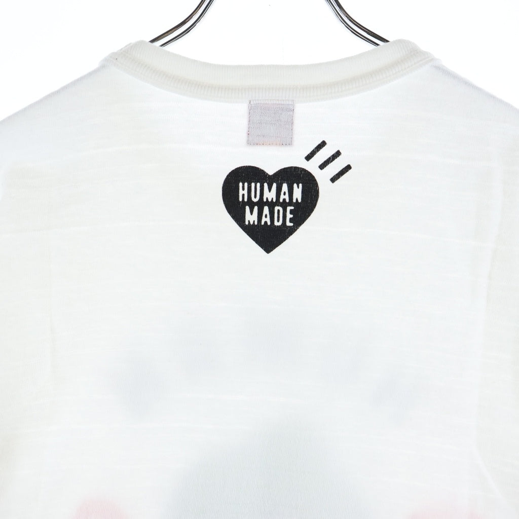 HUMAN MADE(ヒューマンメイド) 25SS アヒルグラフィックプリント半袖Tシャツ カットソー ホワイト