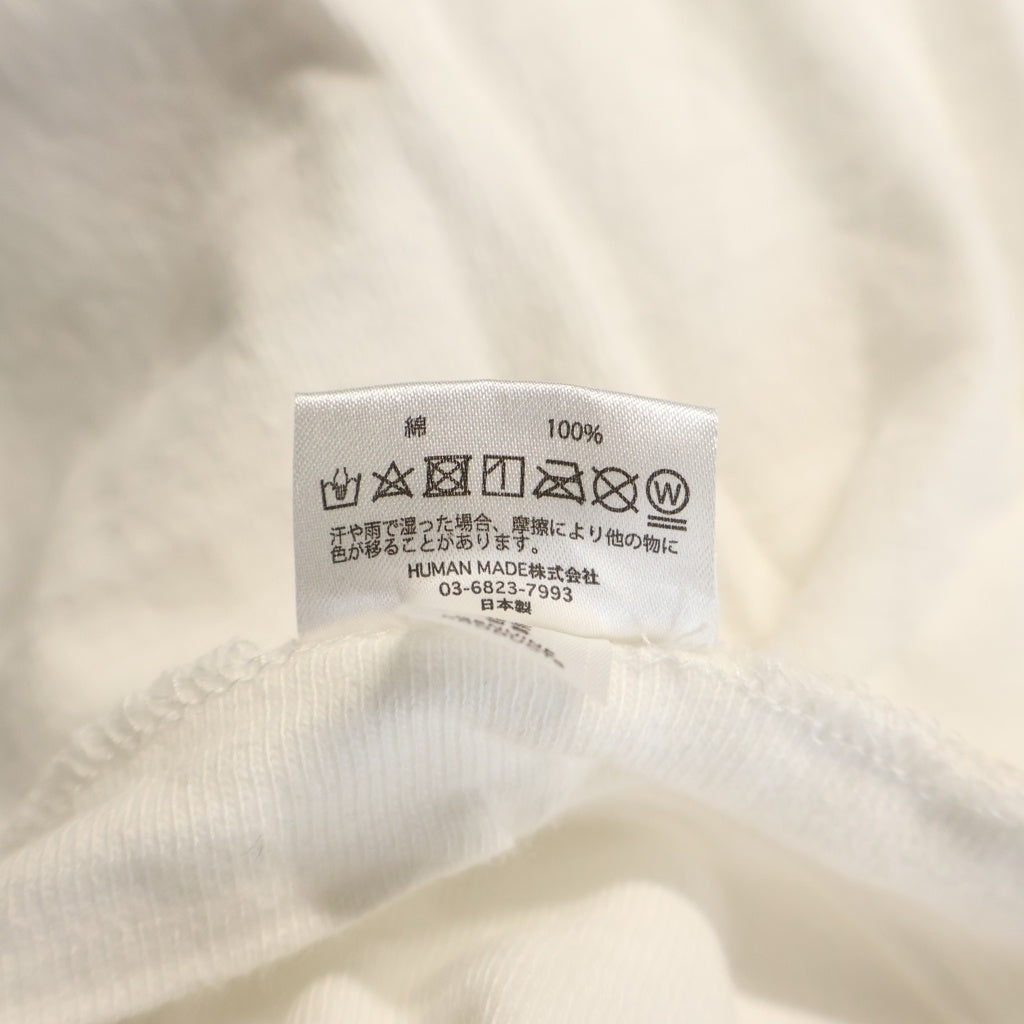 HUMAN MADE(ヒューマンメイド) 25SS アヒルグラフィックプリント半袖Tシャツ カットソー ホワイト