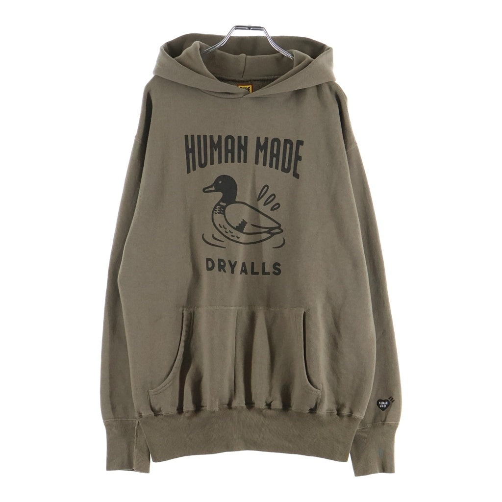 HUMAN MADE(ヒューマンメイド) TSURIAMI HOODIE プルオーバーパーカー フーディー ブラウン HM28CS040