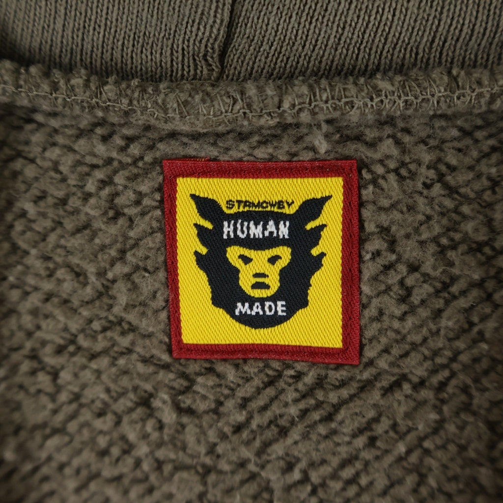 HUMAN MADE(ヒューマンメイド) TSURIAMI HOODIE プルオーバーパーカー フーディー ブラウン HM28CS040