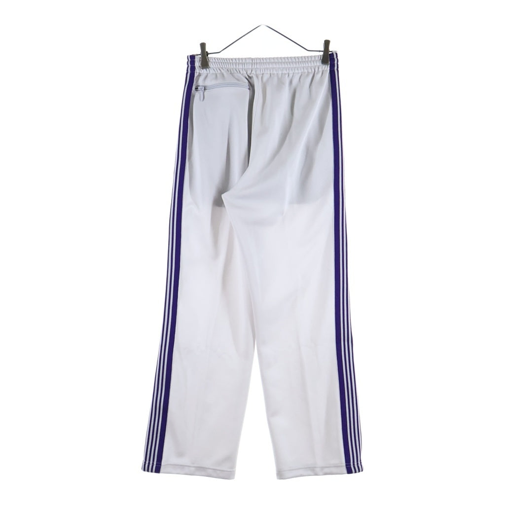 Needles(ニードルス) STUDIOUS別注 Narrow Track Pants Poly Smooth トラックパンツ ホワイト/パープル LQ388
