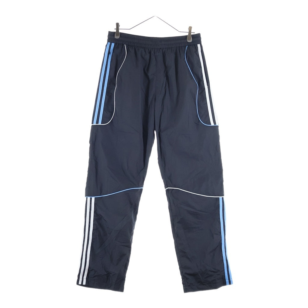 KITH(キス) ×ADIDAS ×MESSI TRACK PANTS アディダス メッシ ロゴデザイン ナイロンパンツ ネイビー KR0070 2J0002