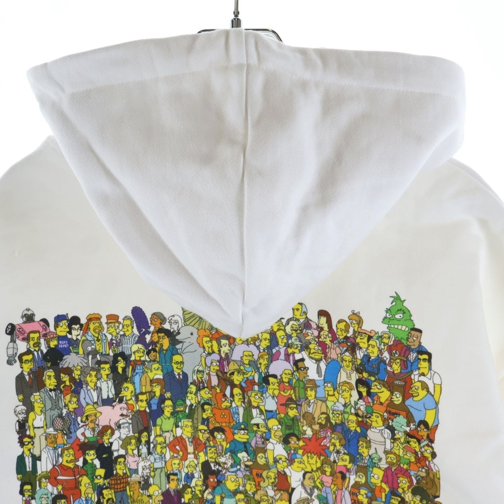 KITH(キス) THE SIMPSONS CAST OF CHARACTERS HOODIE ザ シンプソンズ キャスト オブ キャラクターズ フーデッド スウェット パーカー ホワイト KH2630-101
