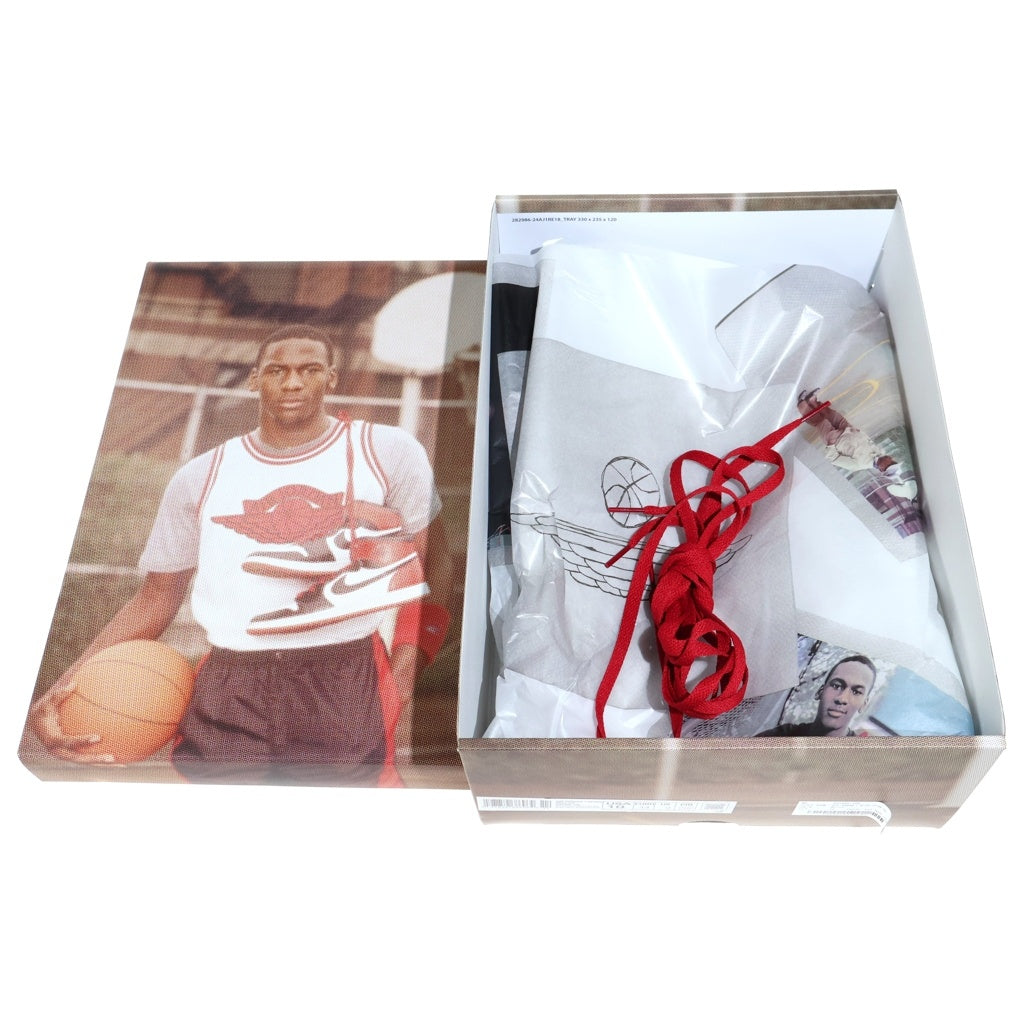 NIKE(ナイキ) AIR JORDAN 1 RETRO HIGH OG BLACK TOE REIMAGINED エア ジョーダン1 つま黒 ハイカットスニーカー レッド US10/28cm DZ5485-106