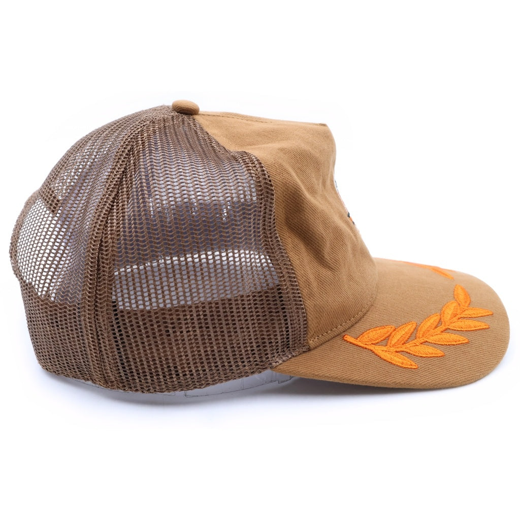 KITH(キス) ×BMW ロゴデザイン メッシュキャップ 帽子 ブラウン 26-095-060-0058-3-0