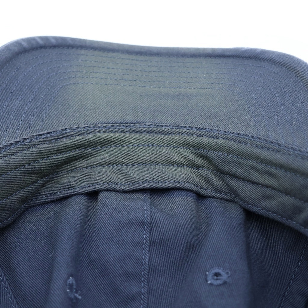 KITH(キス) WASHED LS CAP ウォッシュド ダメージ加工 ベースボールキャップ 帽子 ネイビー 26-095-060-0022-2-0