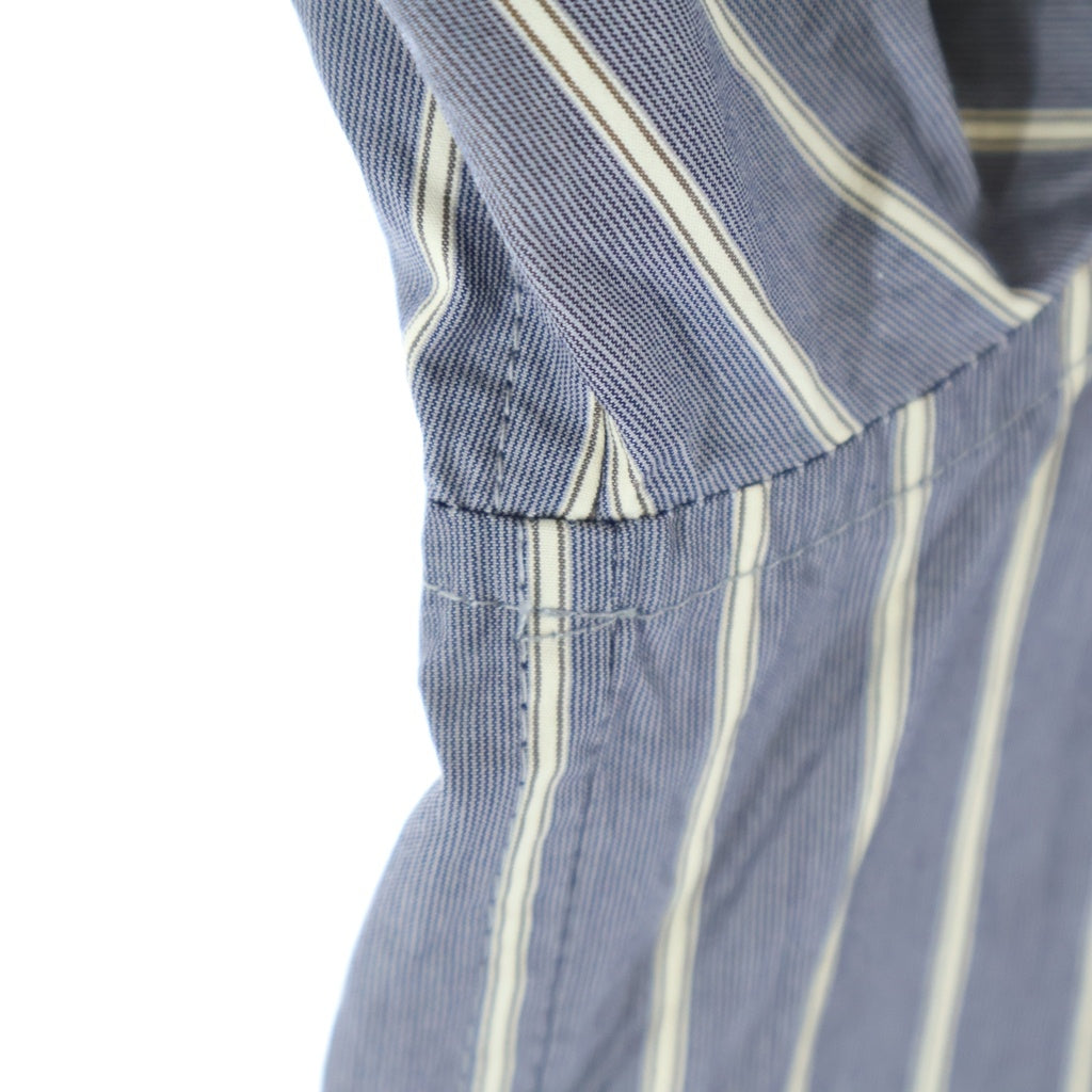 KITH(キス) フライフロント ストライプ柄 長袖シャツ グレー 26-050-060-0017-3-0