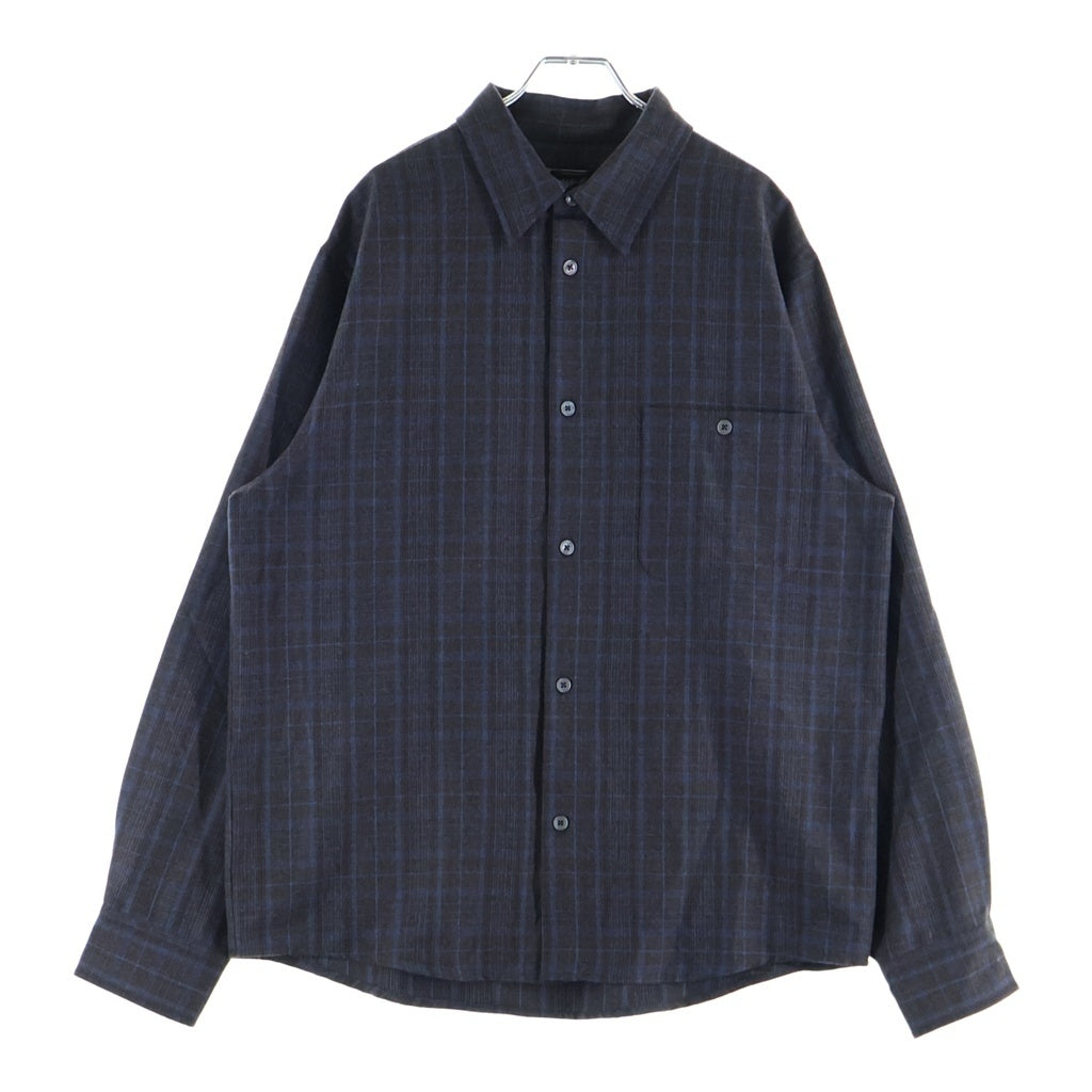 KITH(キス) FLANNEL TOMAS SHIRT フランネル チェック柄 トーマス 長袖シャツ ブラウン 26-050-060-0014-3-0