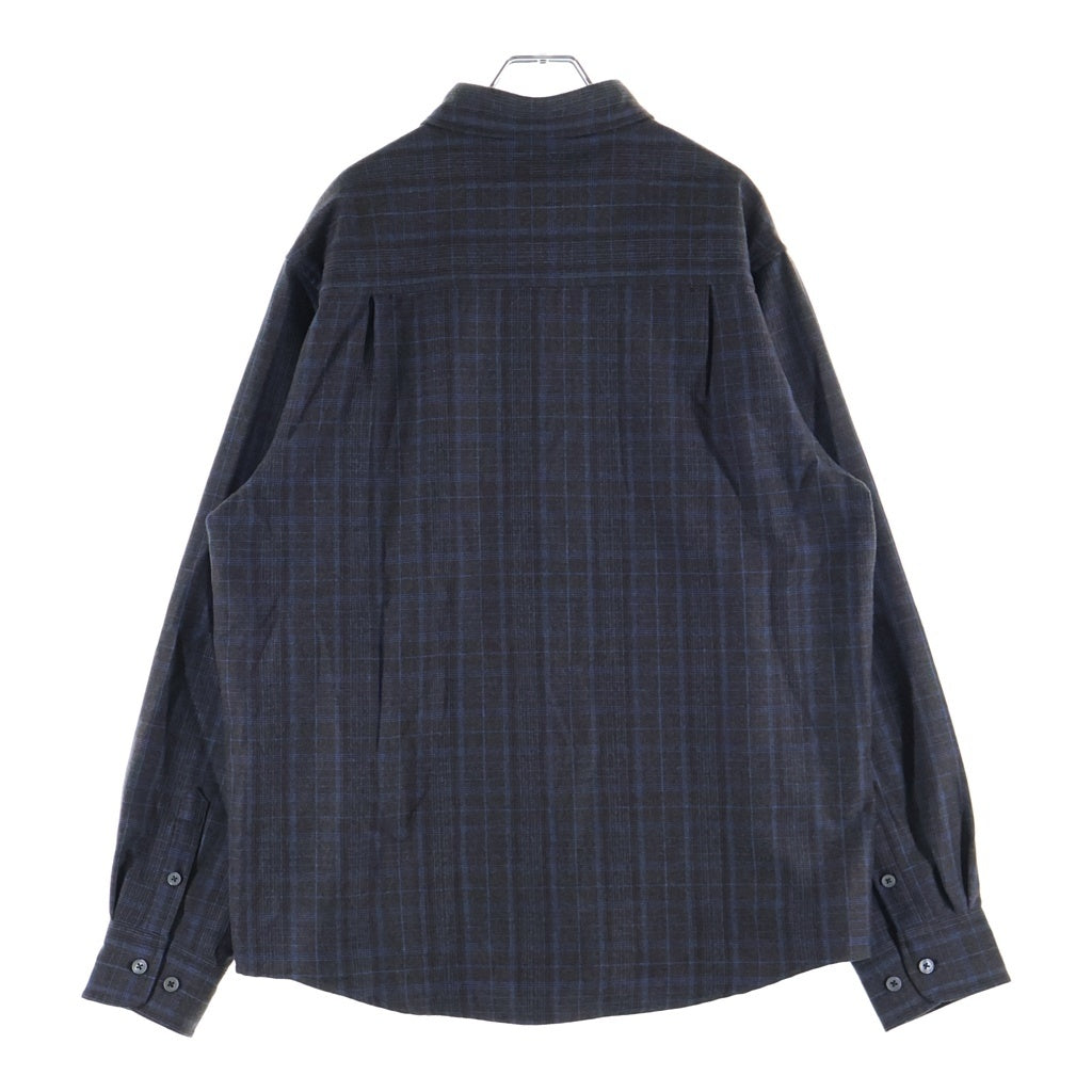 KITH(キス) FLANNEL TOMAS SHIRT フランネル チェック柄 トーマス 長袖シャツ ブラウン 26-050-060-0014-3-0