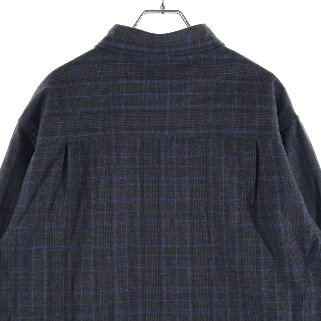 KITH(キス) FLANNEL TOMAS SHIRT フランネル チェック柄 トーマス 長袖シャツ ブラウン 26-050-060-0014-3-0