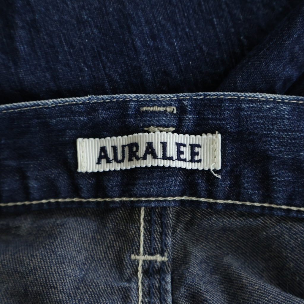 AURALEE(オーラリー) HARD TWIST LIGHT DENIM PANTS ハードツイスト ライト デニムパンツ インディゴ A21SP02LD