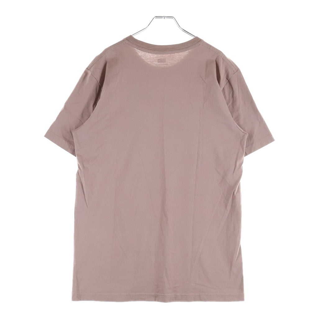 KITH(キス) エンブロイダリーロゴデザイン クルーネック カットソー ボーダー 半袖Tシャツ レッド 26-071-060-0024-2-0