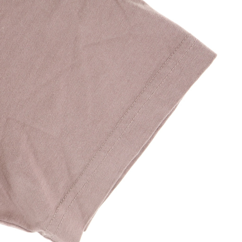 KITH(キス) エンブロイダリーロゴデザイン クルーネック カットソー ボーダー 半袖Tシャツ レッド 26-071-060-0024-2-0