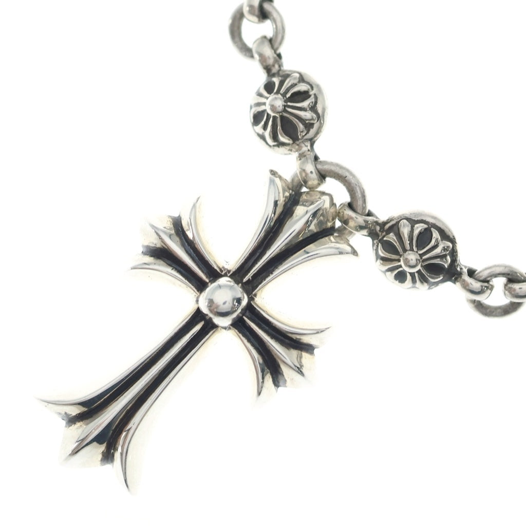 CHROME HEARTS(クロムハーツ) #2 CRSBL CHN SML CH CRS クロスボールチェーン スモールCHクロス ネックレス シルバー