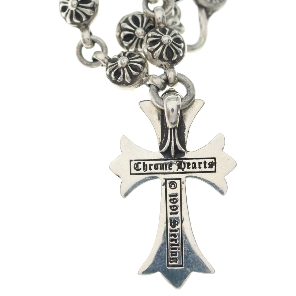 CHROME HEARTS(クロムハーツ) #2 CRSBL CHN SML CH CRS クロスボールチェーン スモールCHクロス ネックレス シルバー