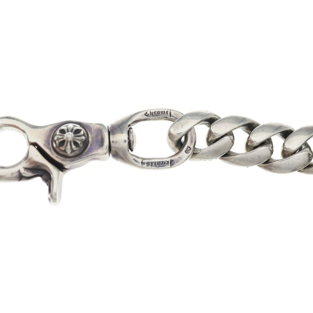 CHROME HEARTS(クロムハーツ) CLASSIC SHORT-T/ 2クリップショートクラシック ウォレットチェーン シルバー BCA068