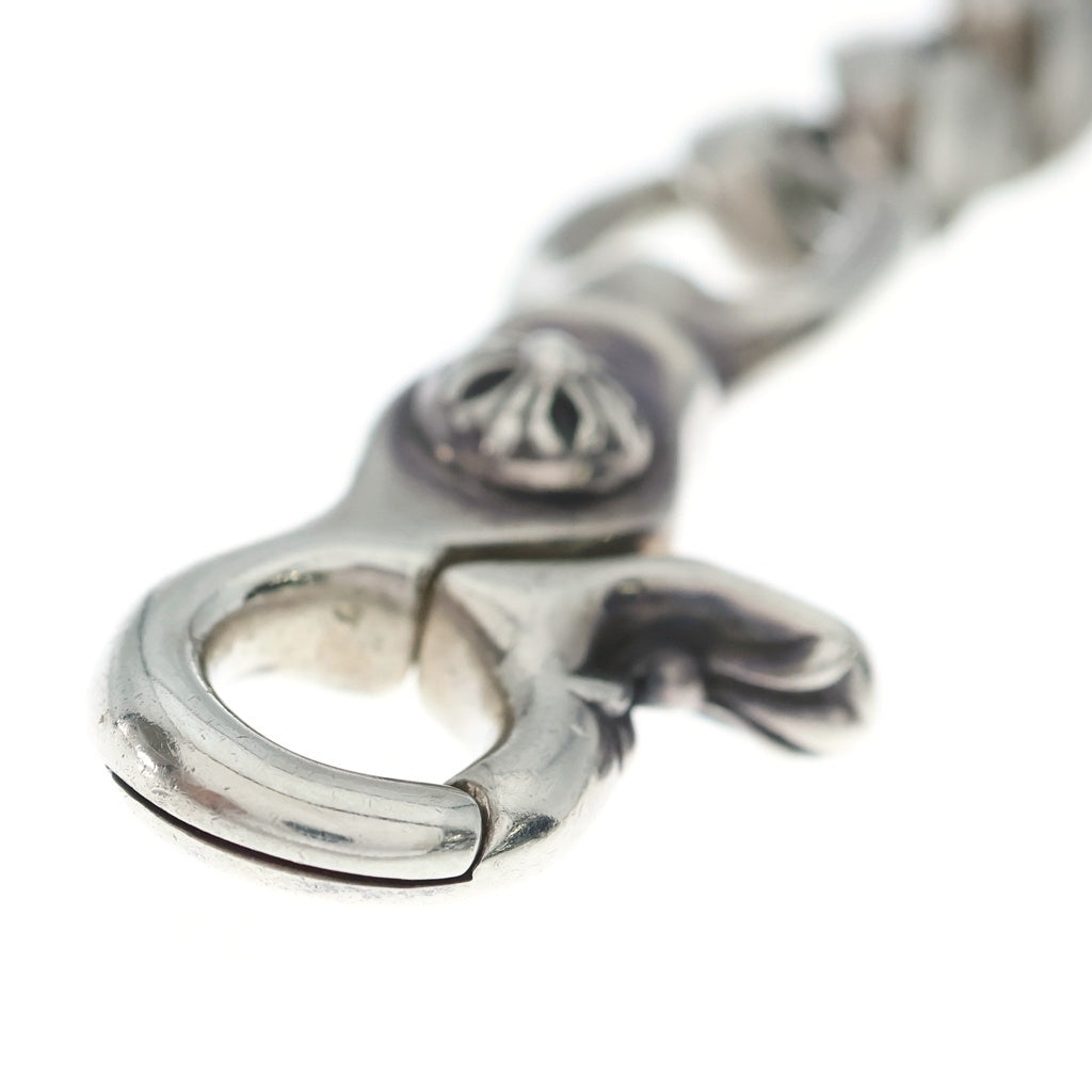 CHROME HEARTS(クロムハーツ) CLASSIC SHORT-T/ 2クリップショートクラシック ウォレットチェーン シルバー BCA068