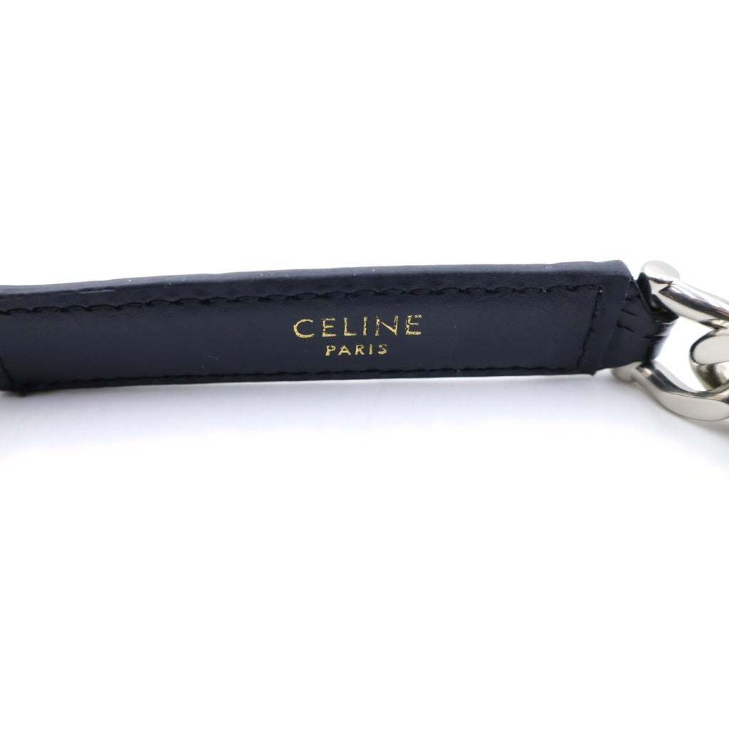 CELINE(セリーヌ) トリオンフ レザーベルト ブラック W-NE-4213 レディース