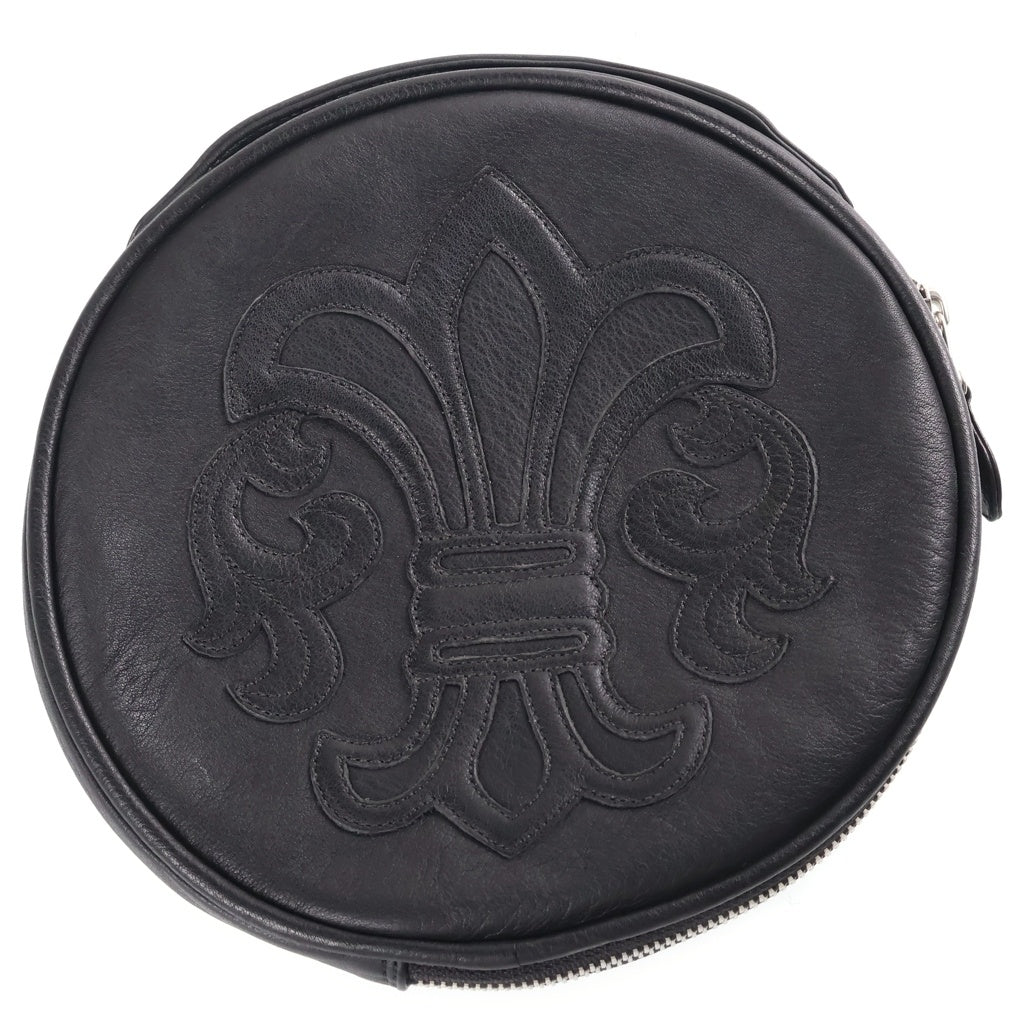 CHROME HEARTS(クロムハーツ) BSフレア レザー ケーブルケース ブラック