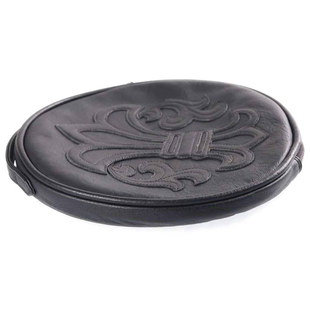 CHROME HEARTS(クロムハーツ) BSフレア レザー ケーブルケース ブラック