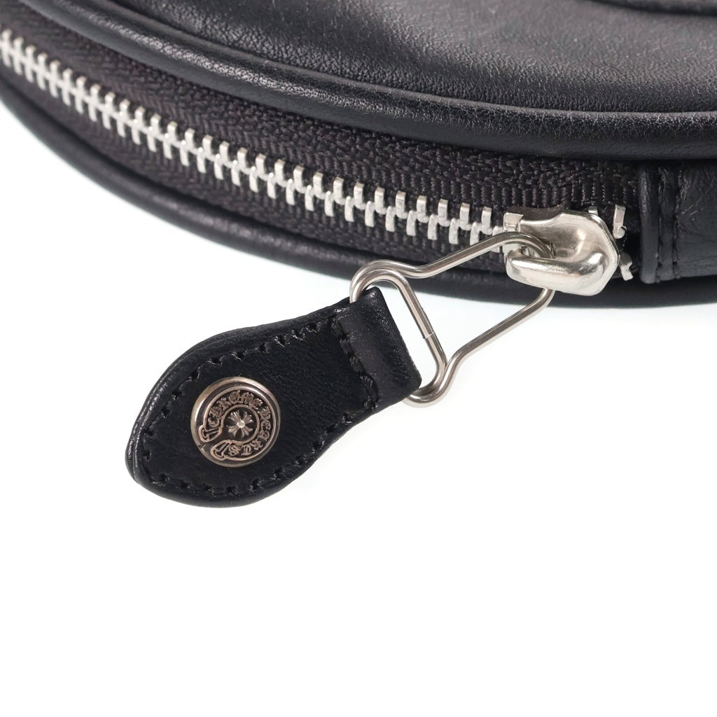CHROME HEARTS(クロムハーツ) BSフレア レザー ケーブルケース ブラック