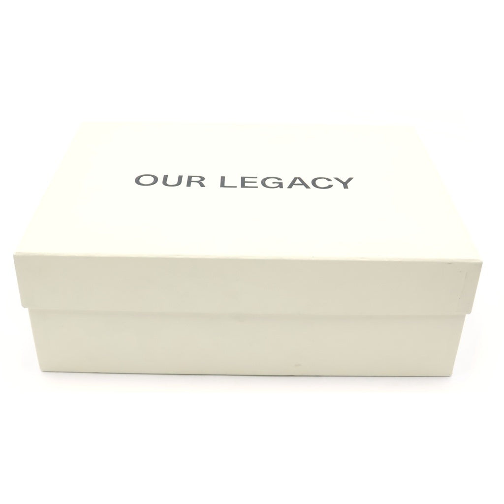 OUR LEGACY(アワーレガシー) CAMION BOOTS カミオン レザー ブーツ ブラック