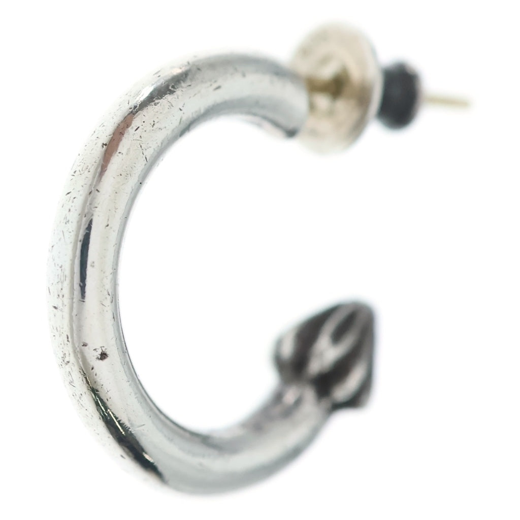 CHROME HEARTS(クロムハーツ) HOOP PLAIN プレーン フープピアス シルバー BCA101
