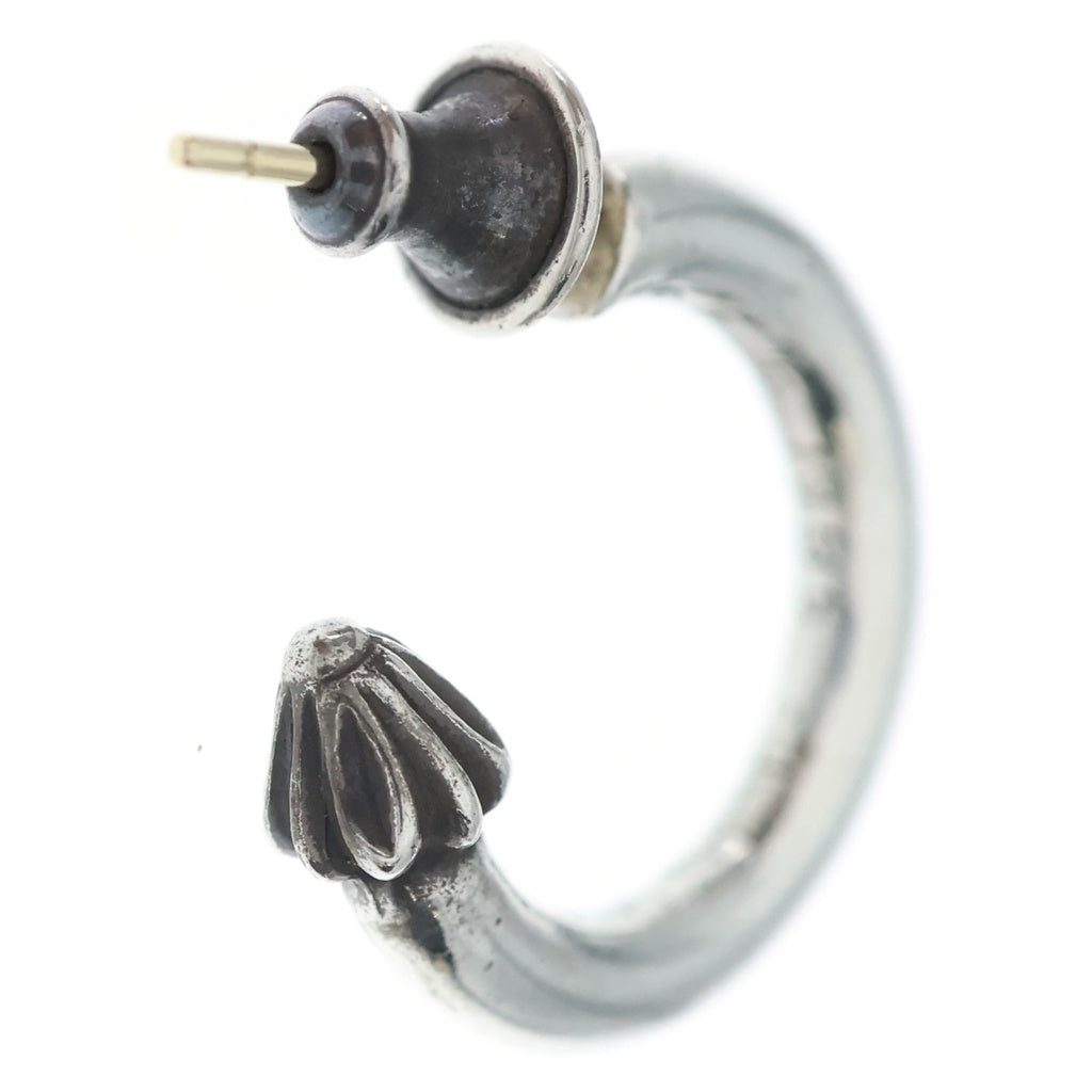 CHROME HEARTS(クロムハーツ) HOOP PLAIN プレーン フープピアス シルバー BCA101