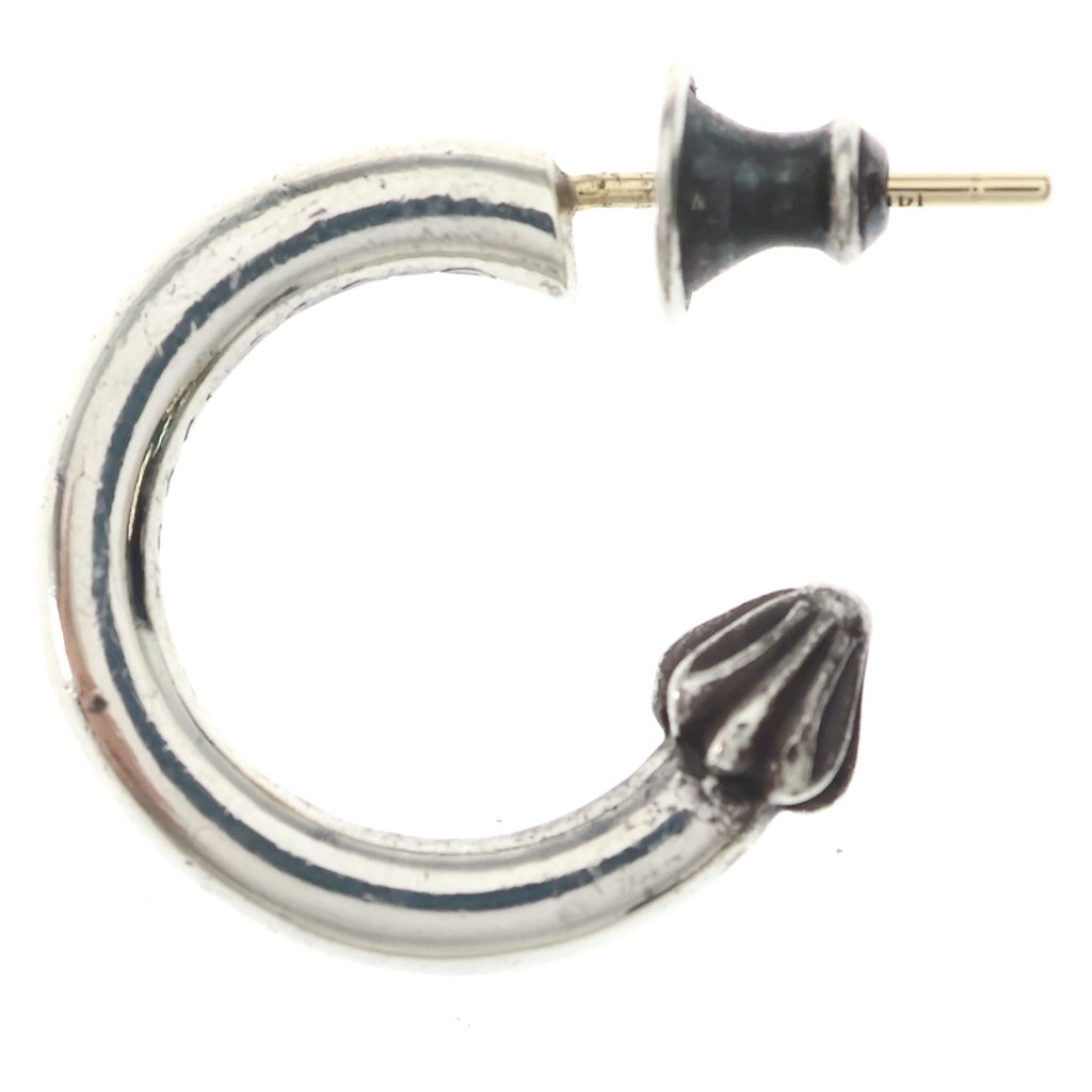 CHROME HEARTS(クロムハーツ) HOOP PLAIN プレーン フープピアス シルバー BCA101