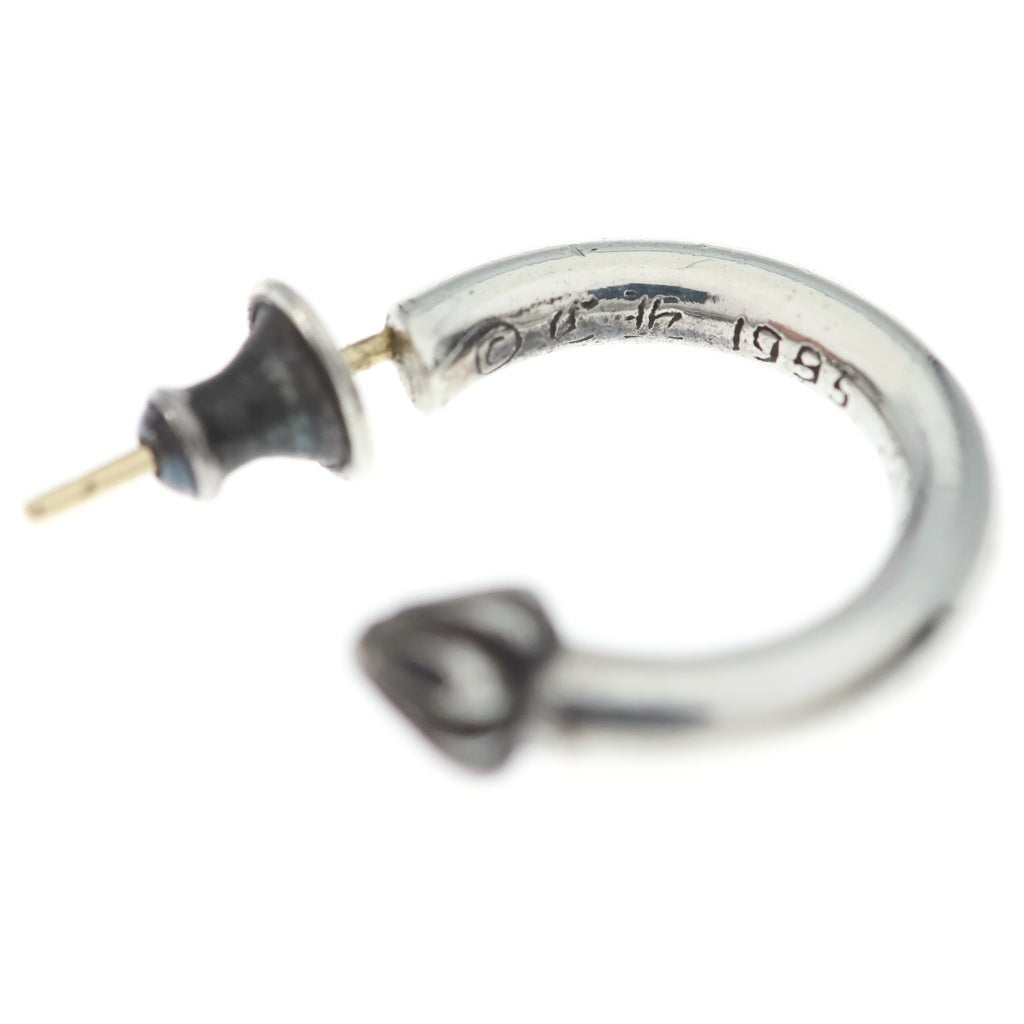 CHROME HEARTS(クロムハーツ) HOOP PLAIN プレーン フープピアス シルバー BCA101